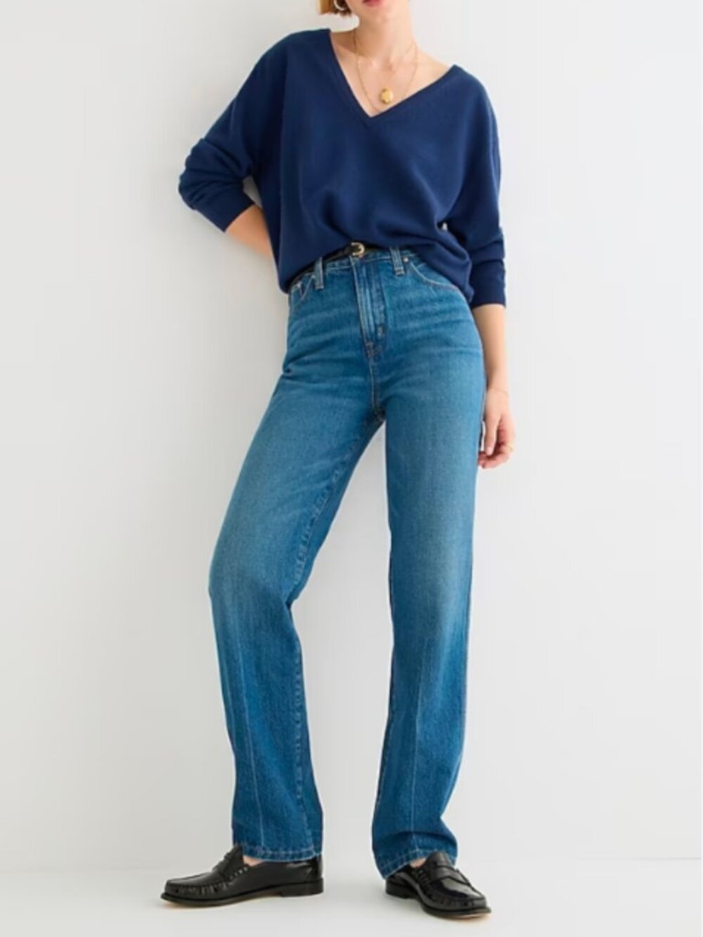 NWT J.Crew Limited-Edition Point Sur Nipped Straight Jean in Rodeo Wash (28) - Picture 1 of 5